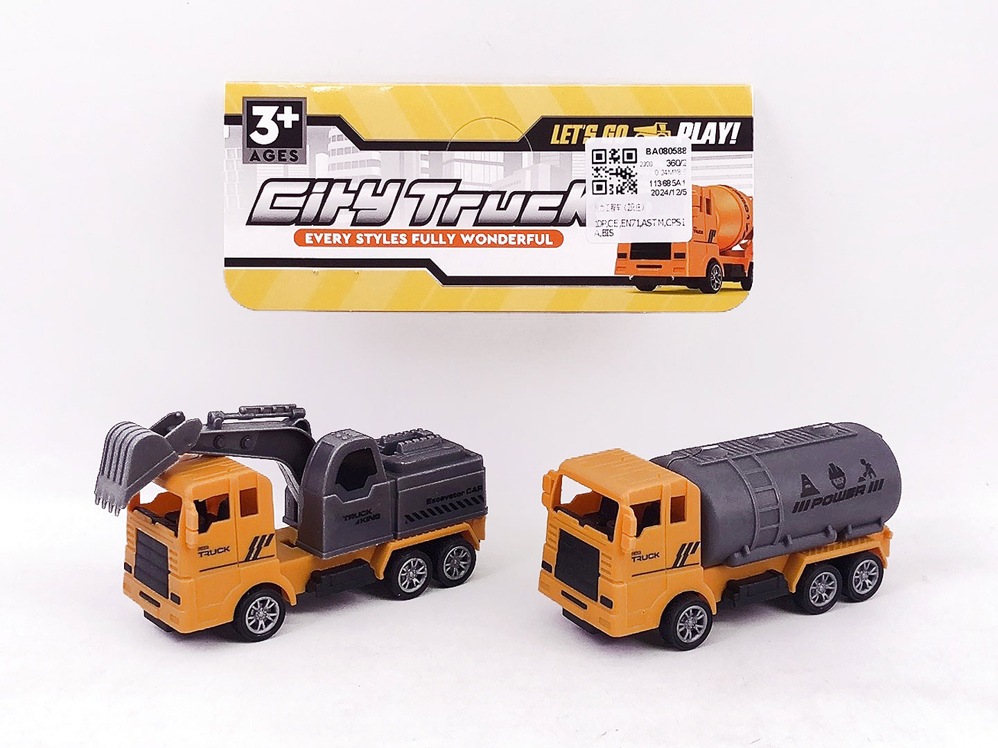 Pull Back Construction Truck(2in1) toys