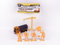 Pull Back Construction Truck Set toys