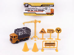 Pull Back Construction Truck Set toys