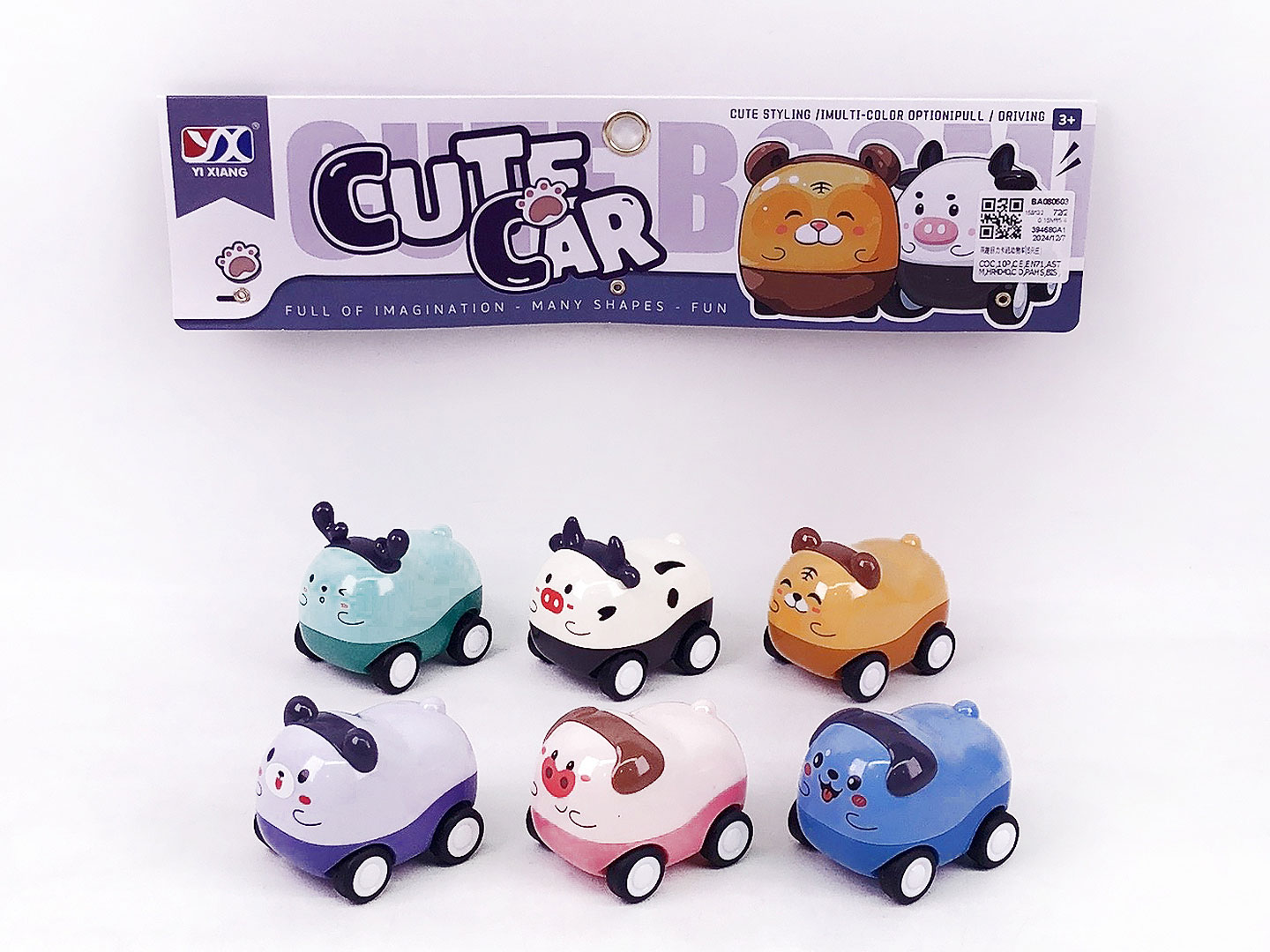 Pull Back Car(6in1) toys