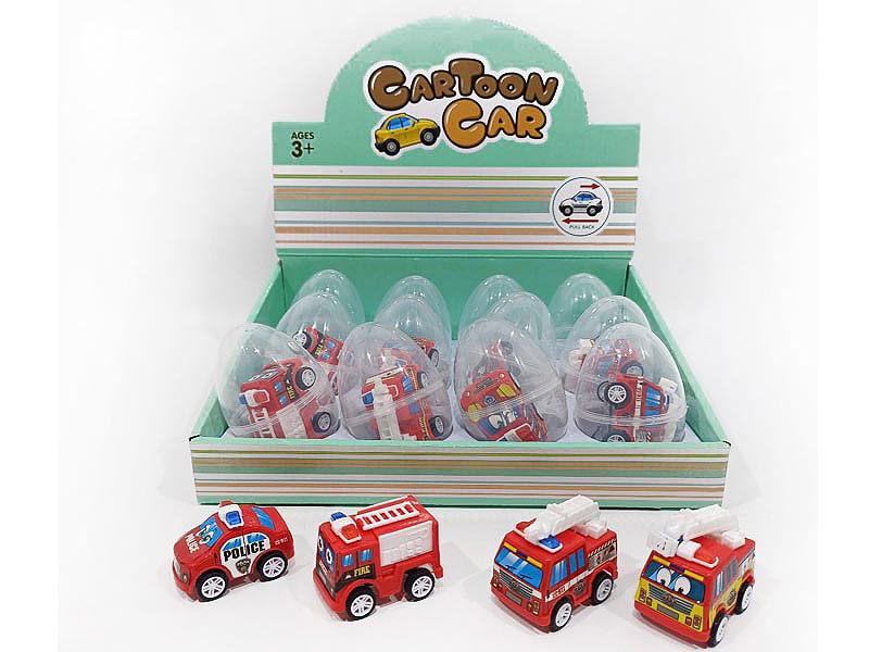 Pull Back Fire Engine(12in1) toys