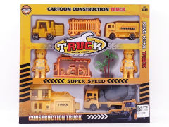 Pull Back Construction Truck Set toys