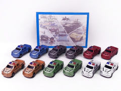 Pull Back Police Car(12in1) toys