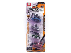 Pull Back Construction Truck(4in1) toys