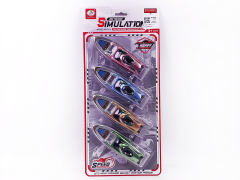 Pull Back Yacht(4in1) toys