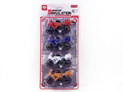 Pull Back Motorcycle(4in1) toys