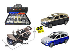 1:28合金回力6开门车带灯光/声音(12只庄)