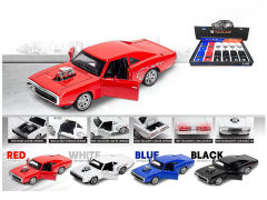 1:28 Die Cast Car Pull Back W/L_S(12in1) toys