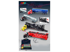 1:50 Die Cast Truck Pull Back(6in1) toys