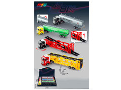 1:50 Die Cast Truck Pull Back(6in1) toys