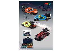 1:32 Die Cast Spray Sports Car Pull Back W/L_S(8in1) toys