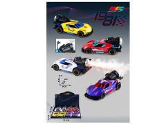 1:32 Die Cast Spray Sports Car Pull Back W/L_S(8in1) toys