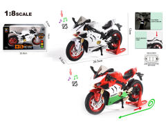 1:8 Die Cast Motorcycle Pull Back W/L_M(2C)