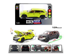 1:24 Die Cast Car Pull Back W/L_S(2C) toys