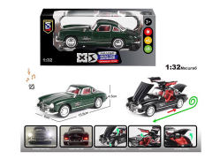 1:32 Die Cast Car Pull Back W/L_S(2C) toys