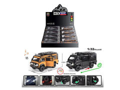 1:32 Die Cast Car Pull Back W/L_S(8in1) toys