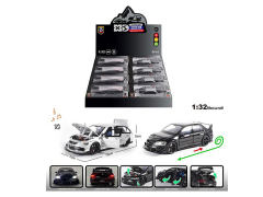 1:32 Die Cast Car Pull Back W/L_S(8in1) toys