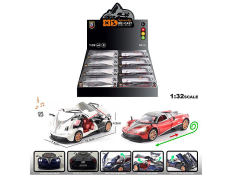 1:32 Die Cast Car Pull Back W/L_S(8in1) toys