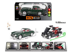 1:32 Die Cast Car Pull Back W/L_S(2C) toys