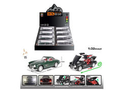 1:32 Die Cast Car Pull Back W/L_S(8in1) toys