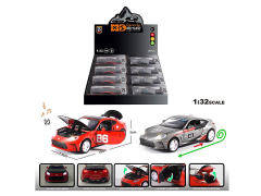 1:32 Die Cast Car Pull Back W/L_S(8in1) toys