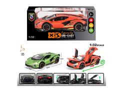 1:32 Die Cast Car Pull Back W/L_S(2C) toys