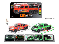 1:32 Die Cast Car Pull Back W/L_S(2C) toys