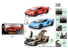 1:32 Die Cast Car Pull Back W/L_S(3C) toys