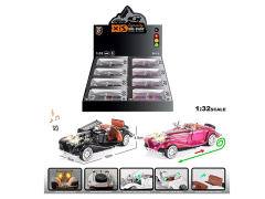 1:32 Die Cast Car Pull Back W/L_S(8in1) toys