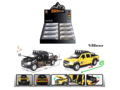 1:32 Die Cast Car Pull Back W/L_S(8in1) toys