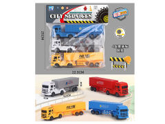 Pull Back Truck(3in1) toys