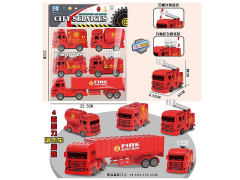 Pull Back Fire Engine(5in1) toys