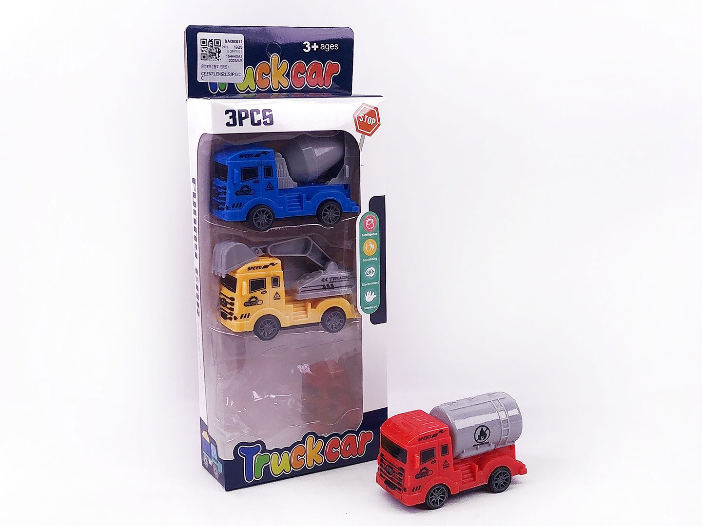 Pull Back Construction Truck(3in1) toys