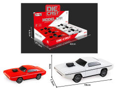 1:24 Die Cast Car Pull Back(6in1) toys