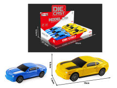 1:24 Die Cast Car Pull Back(6in1) toys