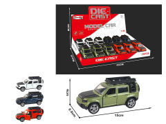 1:28 Die Cast Car Pull Back(12in1) toys