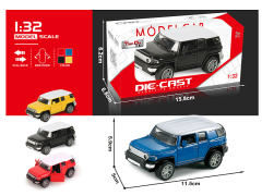 1:32 Die Cast Car Pull Back(4C) toys