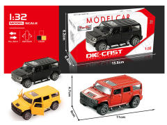 1:32 Die Cast Car Pull Back(3C) toys