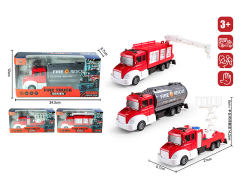 Die Cast Fire Engine Pull Back(3S) toys