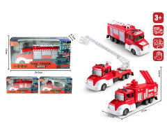 Die Cast Fire Engine Pull Back(3S) toys