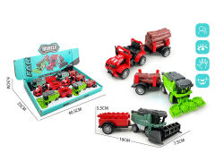 Pull Back Farmer Truck(6in1) toys