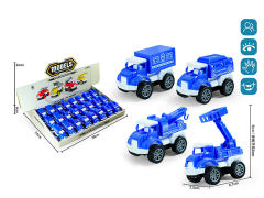 Pull Back Police Car(24in1) toys