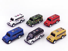 Pull Back Bus(6in1) toys