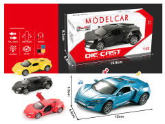 1:32 Die Cast Car Pull Back W/L_M(4C) toys