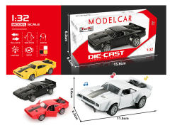 1:32 Die Cast Car Pull Back W/L_M(4C) toys