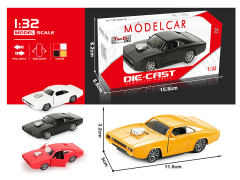 1:32 Die Cast Car Pull Back(4C) toys