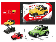 1:32 Die Cast Car Pull Back(4C) toys