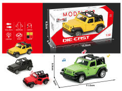 1:32 Die Cast Car Pull Back W/L_M(4C) toys