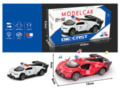 1:32 Die Cast Car Pull Back W/L_M(2C) toys