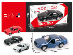 1:32 Die Cast Car Pull Back(4C) toys